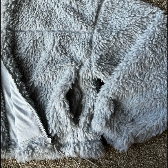 Urban Outfitters BDG Zip-up Crop Teddy Jacket - Picture 3 of 4